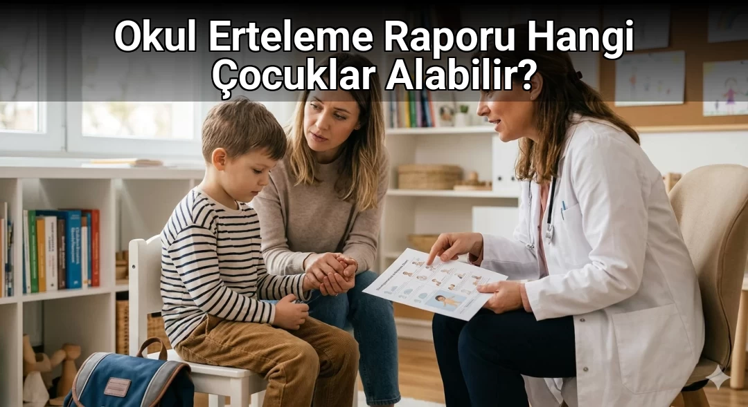 Okul Erteleme Raporu Hangi Çocuklar Alabilir?